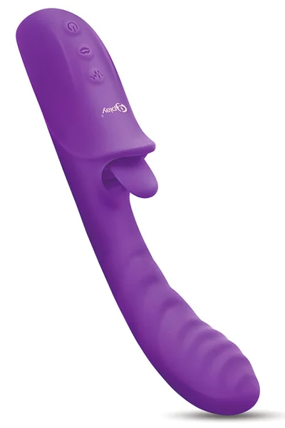 Bodywand G-Play Lick Me Out Squirt Trainer 8.25" Rabbit Vibrator — image 11 of 18