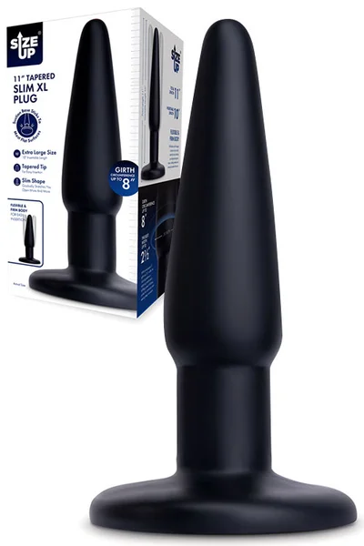 Size Up 11" Tapered Slim XL Butt Plug — image 11 of 15