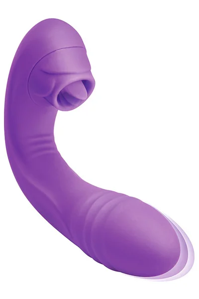 Bodywand GPlay Squirt Master 7.1" Thrusting & Licking Rabbit Vibrator — image 3 of 15