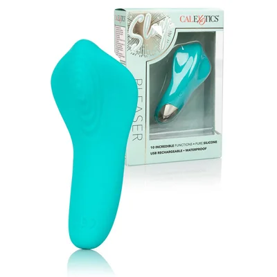 calexotics 45 winged silicone vibrating lay on massager