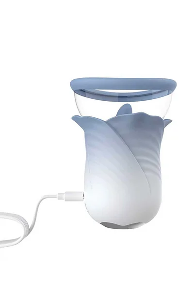 Adam and Eve Buzzing Passion Flower 4.5" Clitoral Suction Pump — image 6 of 6