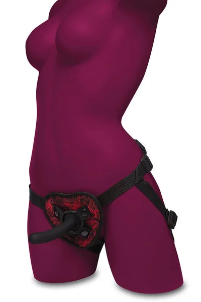 Secret Kisses Rosegasm Strap On Harness With 5" Dildo — image 8 of 9
