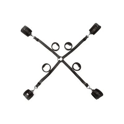 the bed spreader under the mattress restraint system