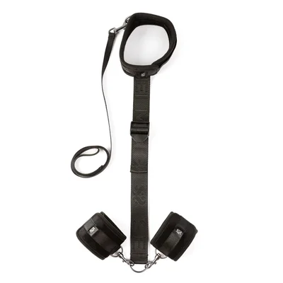 neck firmly in check adjustable neck and wrist restraint kit