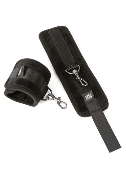 Sensually Secured - Velvet Handcuffs — image 2 of 6