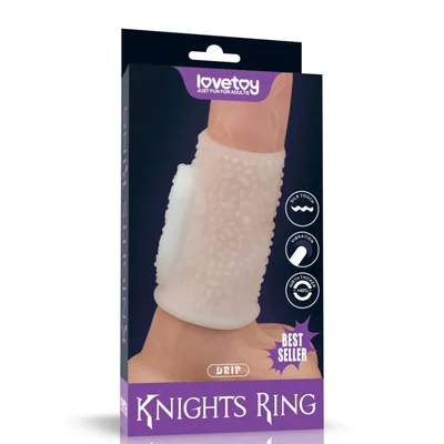 bumpy vibrating drip knights ring