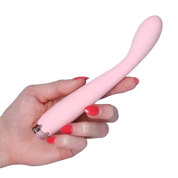Beginner's Silicone G Spot Vibrator - Flexible Slim Shaft with Toe-Curling Power — image 3 of 9