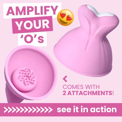 twist tingle nipple teasers comes with 2 textured attachments