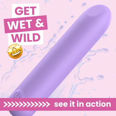 the lavender lover bullet vibe 100 waterproof rechargeable