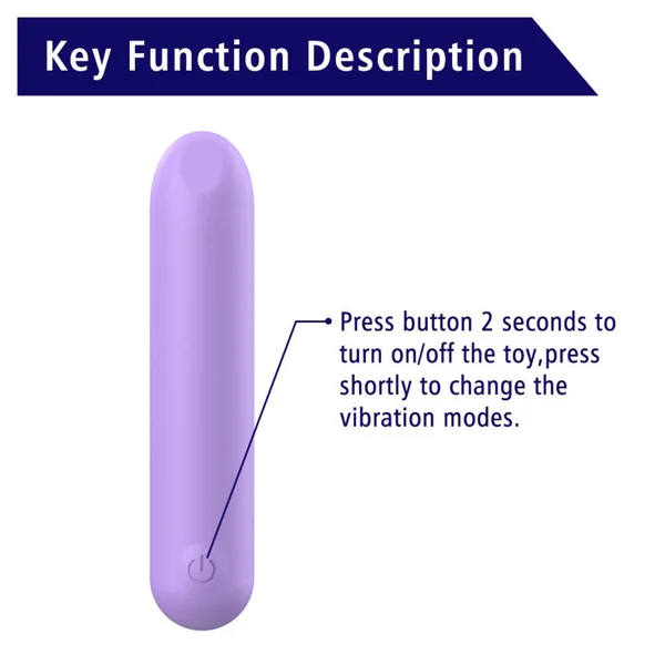 The Lavender Lover Bullet Vibe - 100% Waterproof & Rechargeable! — image 14 of 18