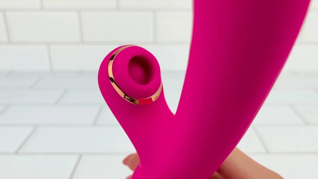 Rotating Pinpoint G-Spot & Suction Dual Action Vibe - Caresses Your G-Spot in Tight Circles! — image 4 of 17