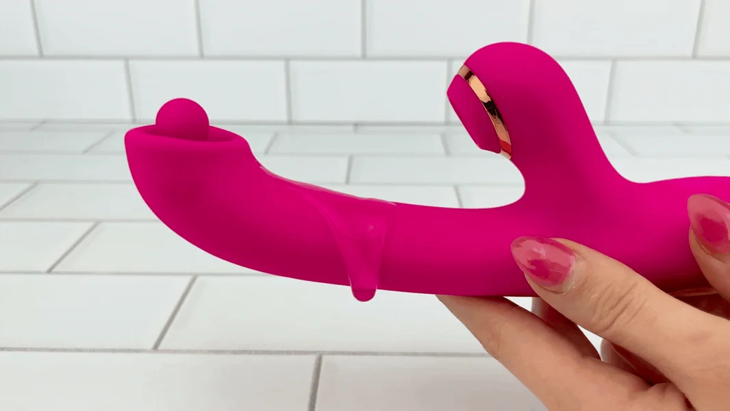 Rotating Pinpoint G-Spot & Suction Dual Action Vibe - Caresses Your G-Spot in Tight Circles! — image 6 of 17