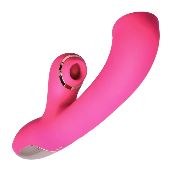 Rotating Pinpoint G-Spot & Suction Dual Action Vibe - Caresses Your G-Spot in Tight Circles! — image 5 of 17
