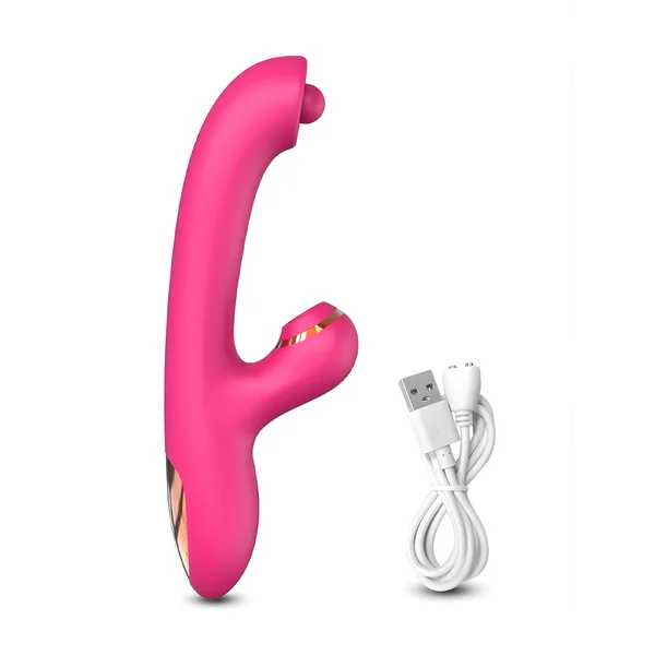 Rotating Pinpoint G-Spot & Suction Dual Action Vibe - Caresses Your G-Spot in Tight Circles! — image 14 of 17
