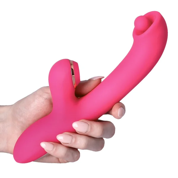 Rotating Pinpoint G-Spot & Suction Dual Action Vibe - Caresses Your G-Spot in Tight Circles! — image 9 of 17
