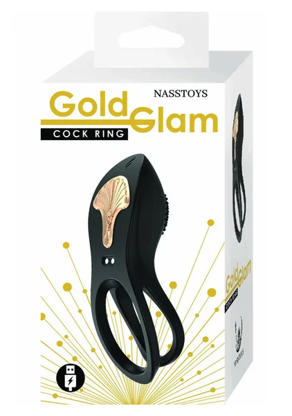 Gold Glam Cock Ring — image 4 of 8