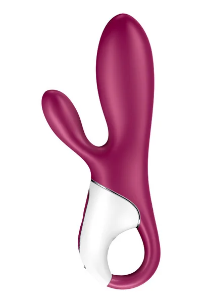 Satisfyer Hot Bunny 6.8" Rabbit Vibrator with Heat Function and App Control — image 10 of 12