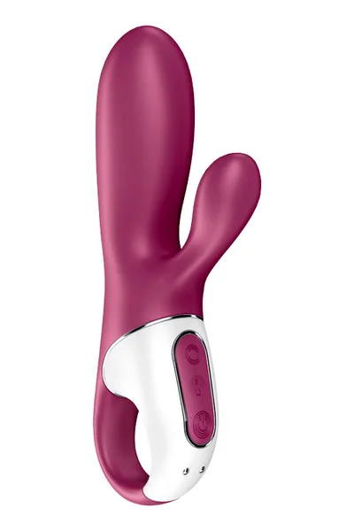 Satisfyer Hot Bunny 6.8" Rabbit Vibrator with Heat Function and App Control — image 6 of 12