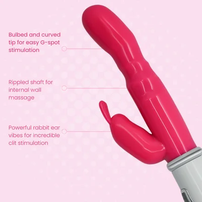 dual action power rabbit vibrator