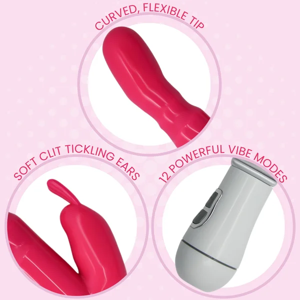 Dual-Action Power Rabbit Vibrator — image 2 of 5