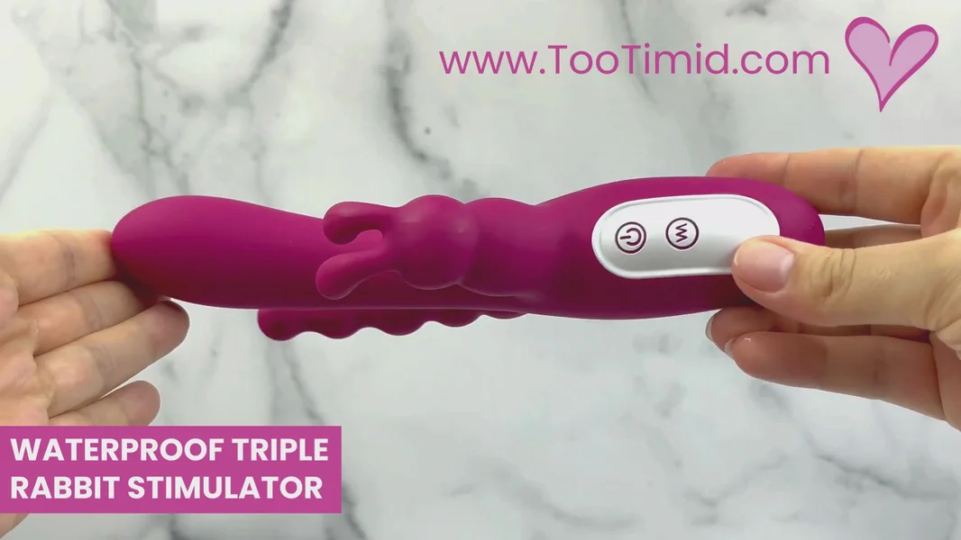 Waterproof Silicone Triple Rabbit Stimulator — image 14 of 15