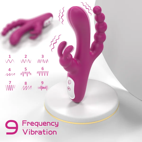 Waterproof Silicone Triple Rabbit Stimulator — image 5 of 15