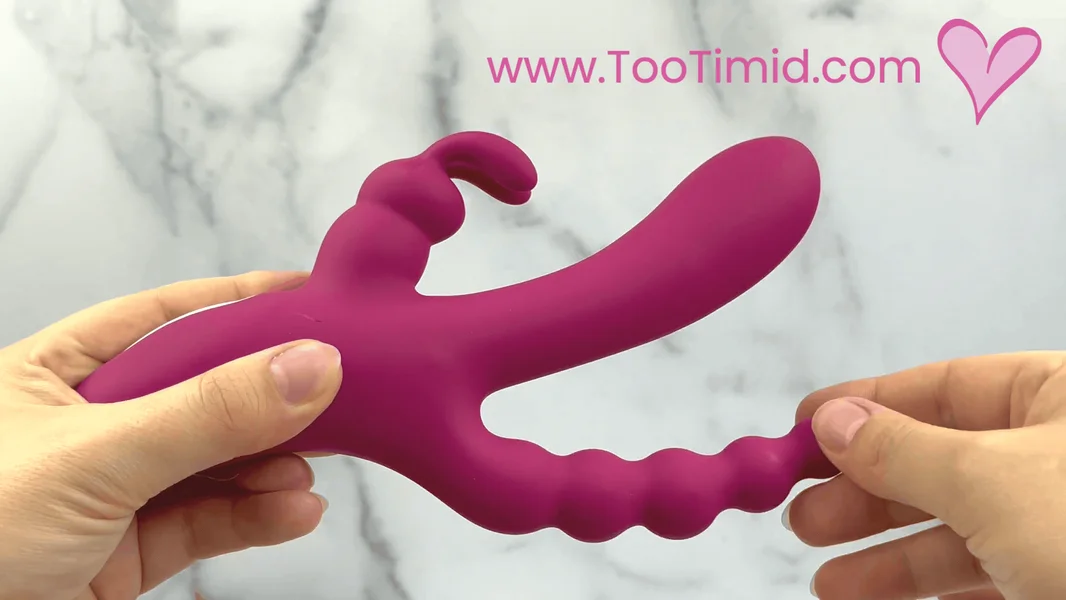 Waterproof Silicone Triple Rabbit Stimulator — image 4 of 15