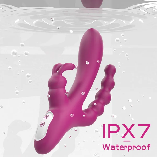 Waterproof Silicone Triple Rabbit Stimulator — image 11 of 15
