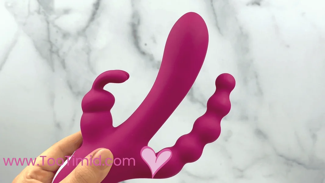 Waterproof Silicone Triple Rabbit Stimulator — image 2 of 15