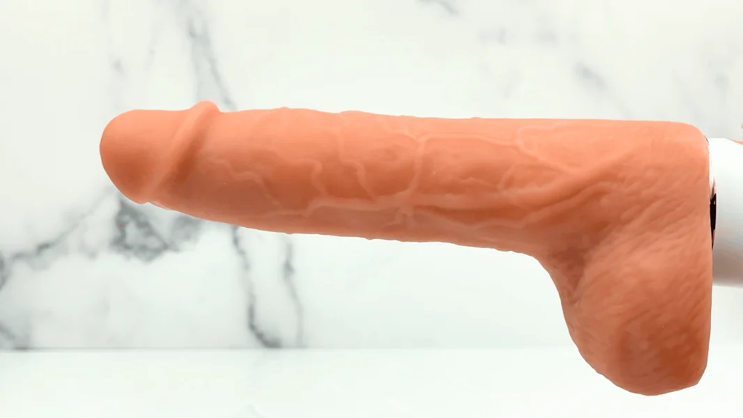 Warming, Thrusting, Vibrating, and Waterproof Dildo - Hands-Free Suction Cup Mount - Includes Remote! — image 2 of 14