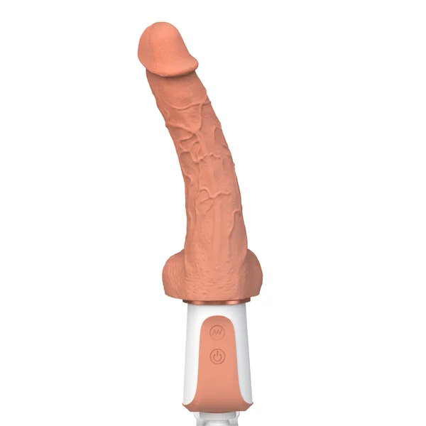 Warming, Thrusting, Vibrating, and Waterproof Dildo - Hands-Free Suction Cup Mount - Includes Remote! — image 13 of 14