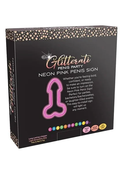 Neon Light Up Penis Sign — image 3 of 3