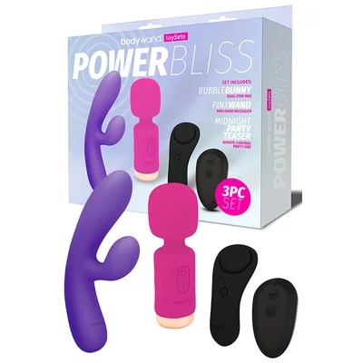 bodywand power bliss 3 piece vibrator set