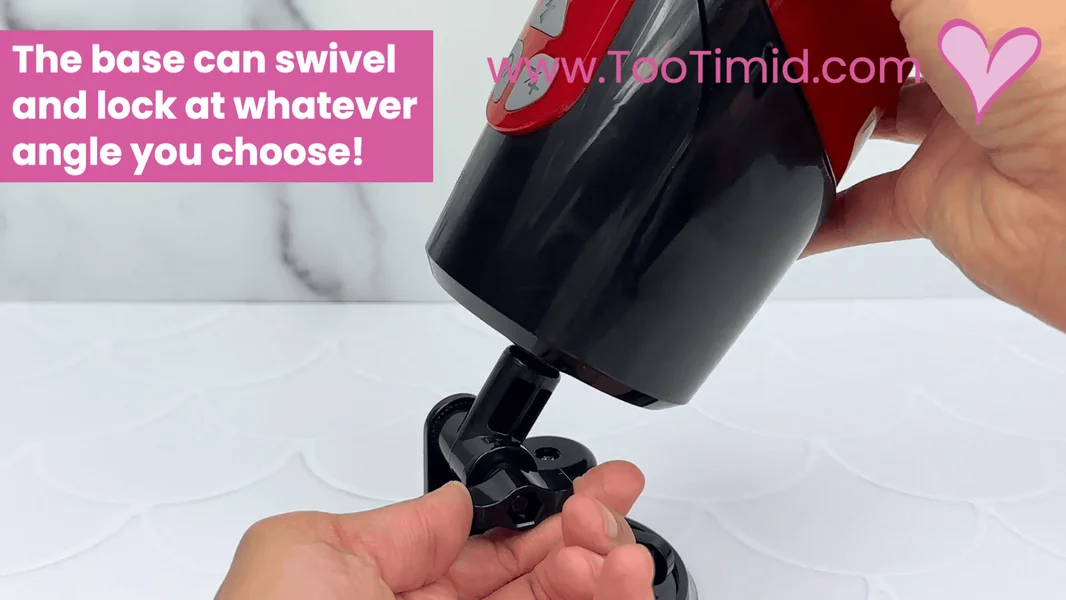 MOANIQUE Telescopic Moaning Hands-Free Masturbator - Rotates and Thrusts! — image 9 of 14