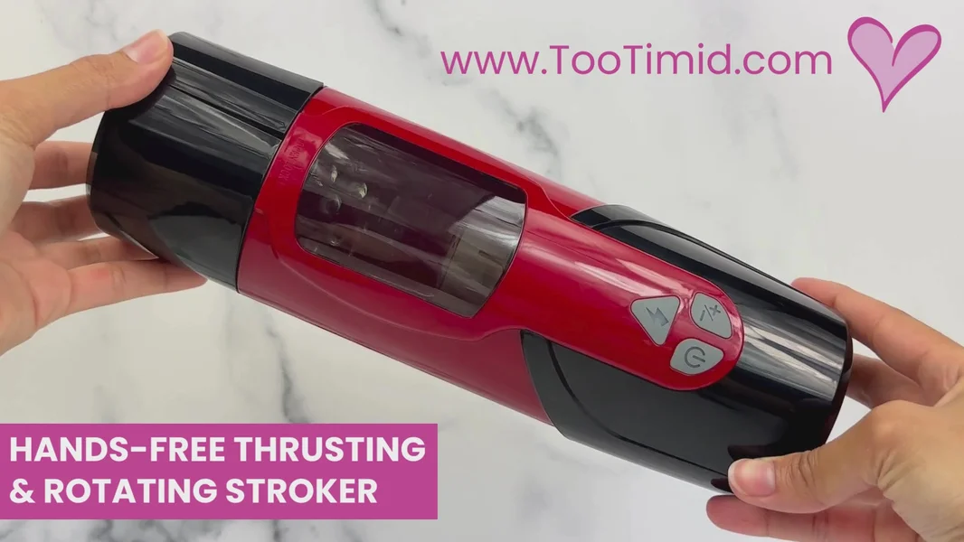 MOANIQUE Telescopic Moaning Hands-Free Masturbator - Rotates and Thrusts! — image 13 of 14