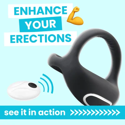 admire dual silicone vibrating c ring with remote