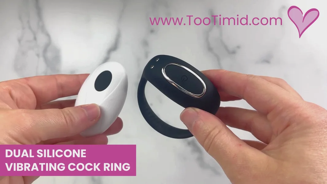ADMIRE Dual Silicone Vibrating C-Ring with Remote — image 11 of 12