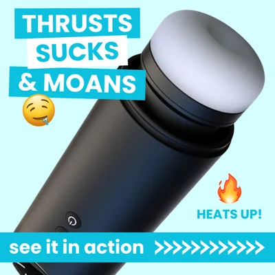 hypnotic moaning and warming thrusting masturbator vibrates and sucks