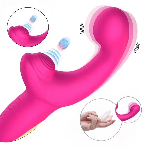 Thumping & Fingering Dual Action Vibrator - Fingers You Like A Lover! — image 3 of 10