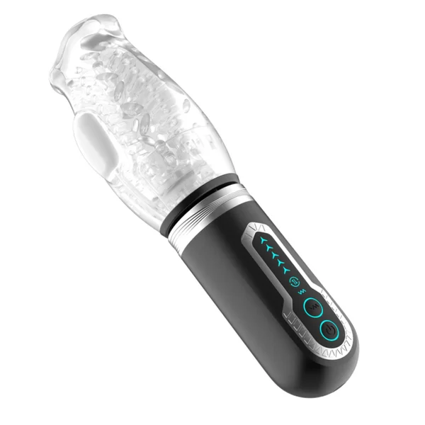 THRUSTING THRILLER Rotating, Thrusting & Vibrating Male Masturbator — image 10 of 11