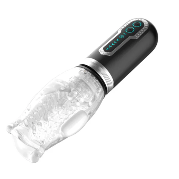 THRUSTING THRILLER Rotating, Thrusting & Vibrating Male Masturbator — image 9 of 11
