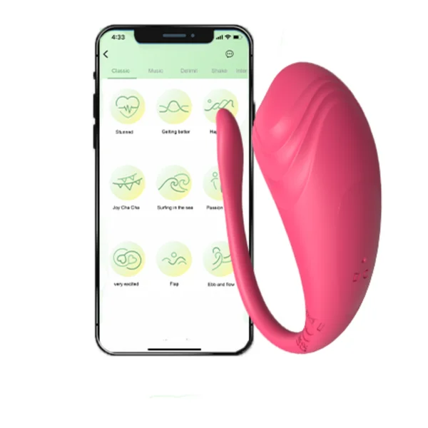 Vibrating G-Spot Egg Massager with Bluetooth App Control — image 12 of 14