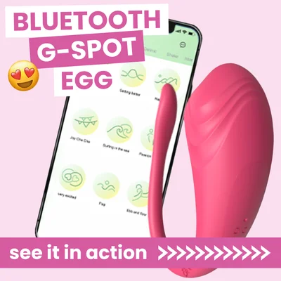 vibrating g spot egg massager with bluetooth app control