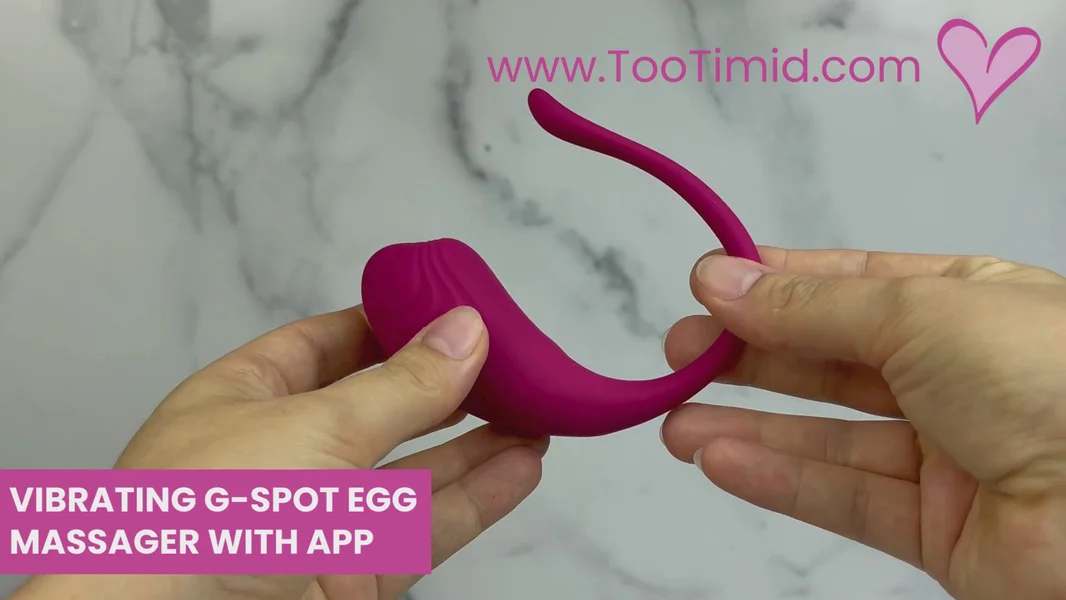 Vibrating G-Spot Egg Massager with Bluetooth App Control — image 14 of 14