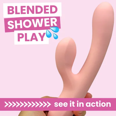g spot rechargeable silicone rabbit vibe powerful dual stimulation
