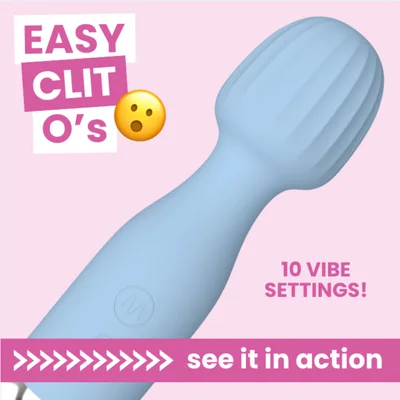 mini silicone rechargeable massage wand