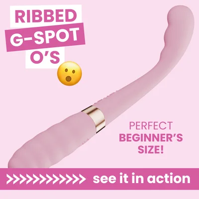 flexible silicone dual ended g spot vibrator strong vibes on each end