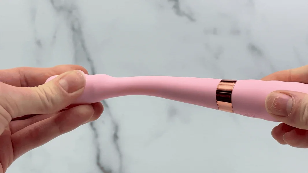Flexible Silicone Dual-Ended G-Spot Vibrator - Strong Vibes on Each End! — image 2 of 10