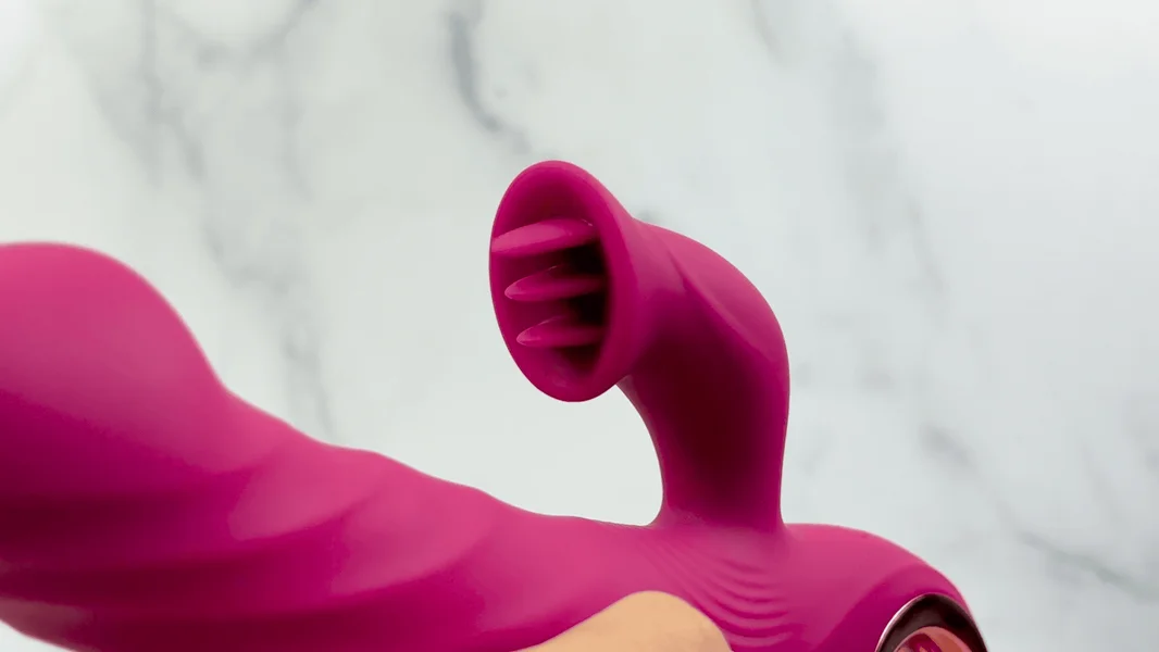Revel Rabbit Silicone Fluttering and Fingering Dual Action Vibe - Fingers Your G-Spot and Tongues Your Clit! — image 8 of 9