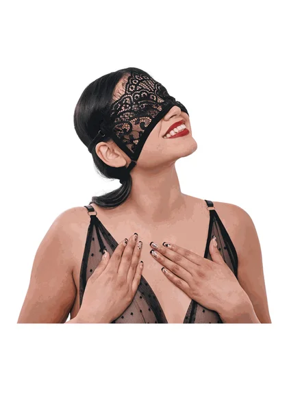 Veiled Vision Lace Blindfold — image 6 of 7